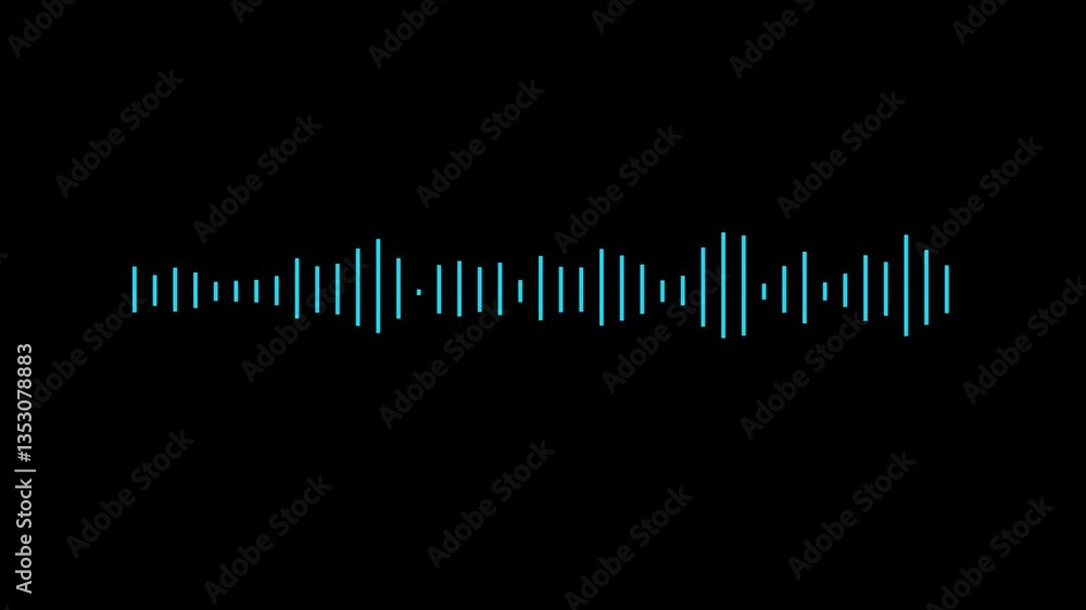 Poster music, sound wave ,frequency audio waveform.seamless sound waveform pattern for radio podcasts, musi
