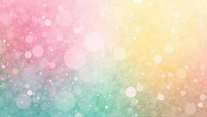 Abstract background gradient pastel pink, yellow, mint colors
