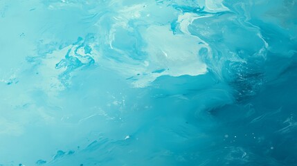 Obraz premium Stunning Abstract Blue Landscape Painting