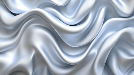 Obraz premium Stunning Silver Silk Fabric Texture
