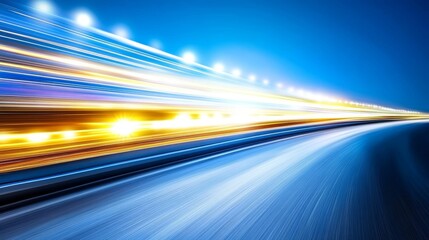 Night Road Speed Motion Graphic
