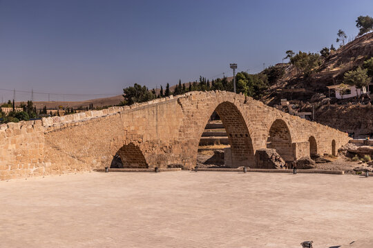 Ancient Delal (Dalal) bridge in Zakho, Kurdistan Region of Iraq