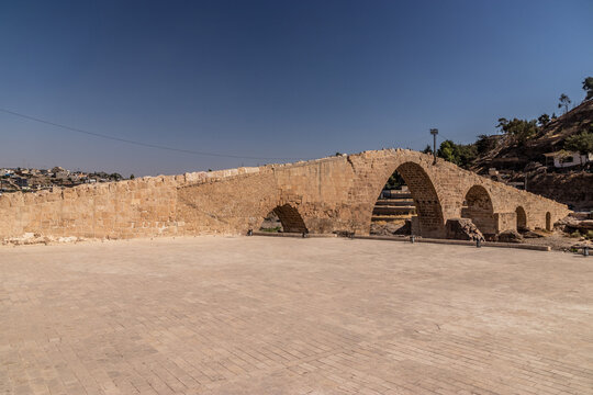 Ancient Delal (Dalal) bridge in Zakho, Kurdistan Region of Iraq