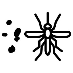 모기와 피 아이콘