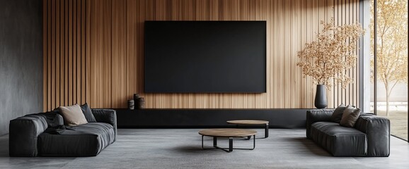 Modern Minimalist Living Room Interior Design