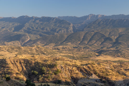 Mountains above Amedi (Amadiye) town, Kurdistan Region of Iraq