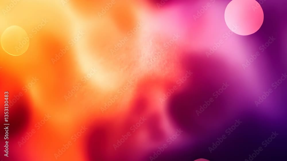 Poster colorful abstract background. abstract abstract of a red and orange glow in the dark. a dark gradien