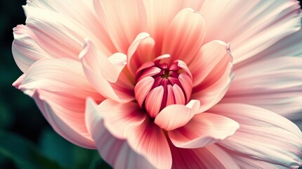 Fototapeta premium Glitch Art Bloom: Pastel Flower with Fragmented Petals in Digital Distortion