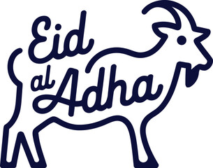 Eid al Adha Goat Illustration