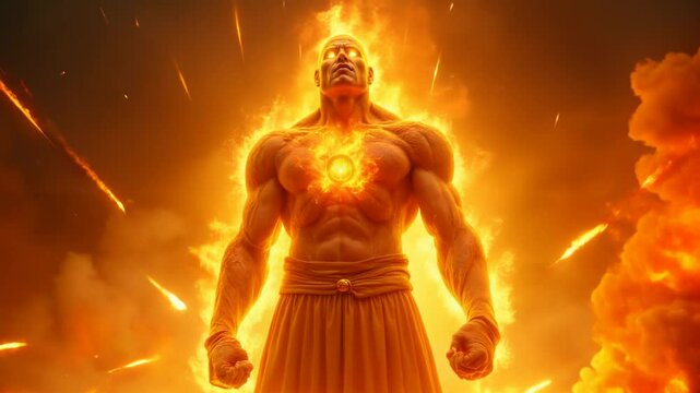 Hyperion &ndash; The Titan of the Sun Awakens (Epic Cinematic Mythology Scene)