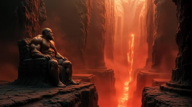 Cronos in Tartarus &ndash; The Eternal Prison of the Titan King (Cinematic Representation)