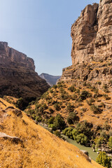 Rawandiz (also Rawanduz) river gorge in Kurdistan Region of Iraq