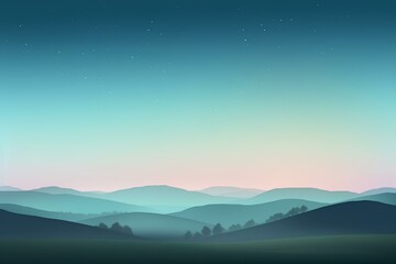 Fototapeta premium landscape with mountains