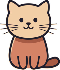 Cute Cat Illustration