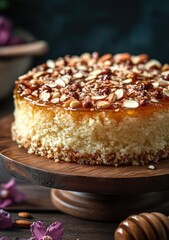 Nutty Honey Cake