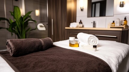 Luxury Spa Massage Room Wellness Treatment Relaxation