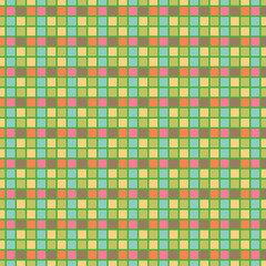 Floral geometric patterns, seamless paper and mosaic fabric