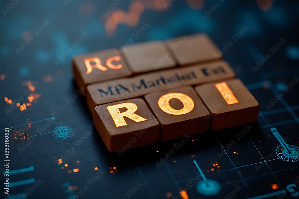 Aufkleber maximizing roi in business strategies insights data analytics investment returns technology