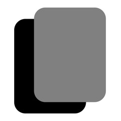 Obraz premium Copy Solid icon