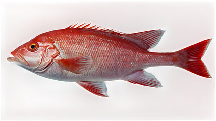fish on a white background