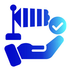 Established Icon Solid Gradient Style for Credibility Pack Icon Themes