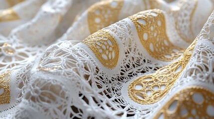 Obraz premium Conceptual design of decorative interlace integrating complex woven patterns in both modern and traditional ornamentation