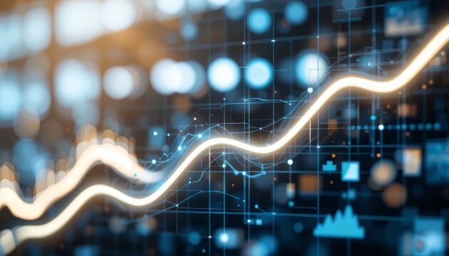 Dynamic Data Visualization with Trending Graphs