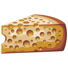 Cheese on white background��