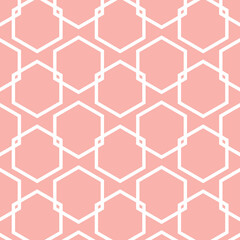 Floral geometric patterns, seamless paper and mosaic fabric