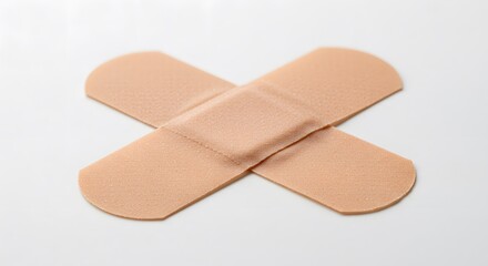 Isolated Adhesive Bandages for Wound Care and Protection