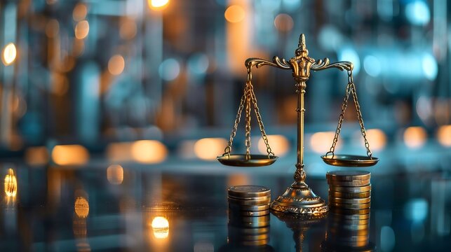 Abstract depiction of direct v indirect taxation their economic impact financial balance scale income tax corporate tax one side VAT sale tax excise duty other representing their role revenue