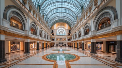 Interior of the Mall of the Emirates