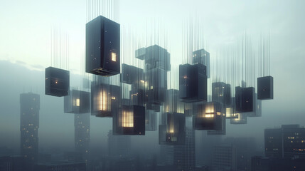  futuristic technology background