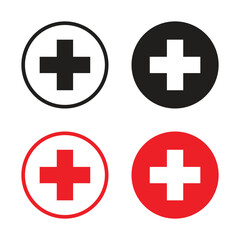 Vector Medical Icon Set. Medical Symbols