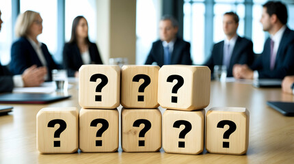 Business Meeting with Unresolved Questions