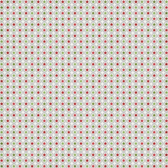 Floral geometric patterns, seamless paper and mosaic fabric