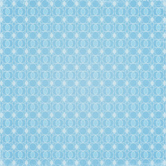 Floral geometric patterns, seamless paper and mosaic fabric