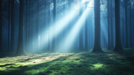 Mystical Forest Sunlight (3)
