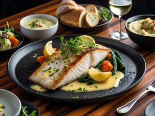 Halibut: The Unique American Seafood Treasure That Boasts Firm, Flaky Texture and Mild, Sweet Flavor, Making It a Versatile Favorite from Grills to Gourmet Dishes