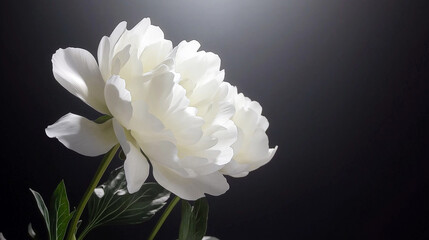 White Peonies Professional Photography
