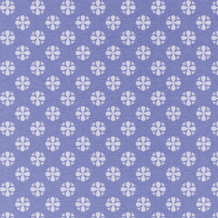 Floral geometric patterns, seamless paper and mosaic fabric