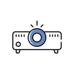 Projector  Vector icon