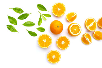 Fresh orange fruit, high vitamin c