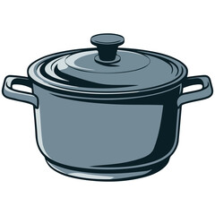 Closed saucepan icon��