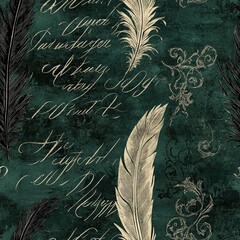 Enchanted Spells Seamless Digital Paper