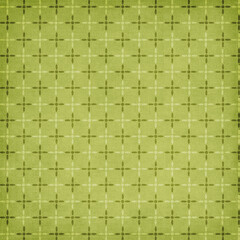 Floral geometric patterns, seamless paper and mosaic fabric