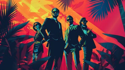 Artistic depiction of corporate corruption prevention legal team enforcing anti corruption laws ensuring fair business practices