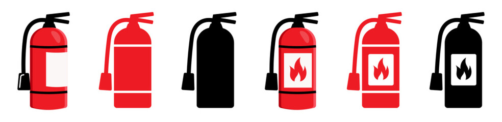 fire extinghuisher icon fire fighter safety 