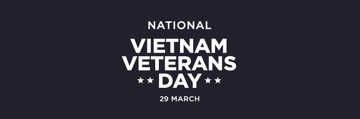 Fototapeta premium National Vietnam War Veterans Day - 29 March