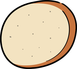 Illustration of bread